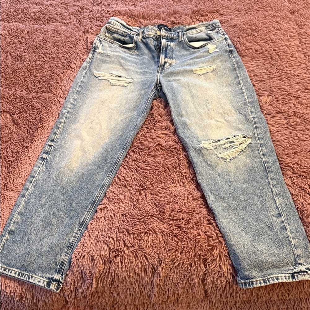 Lucky Brand Women's Light Blue Relaxed Jeans